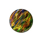 Abstract Smoke Golf Ball Marker 4 Pack (for Hat Clip)