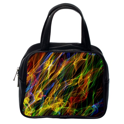 Abstract Smoke Classic Handbag (One Side) from ZippyPress Front
