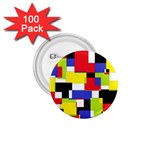 Mod Geometric 1.75  Button (100 pack)