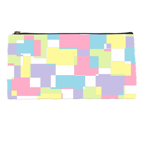 Mod Pastel Geometric Pencil Case from ZippyPress Front