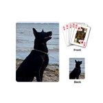 Black German Shepherd Playing Cards (Mini)