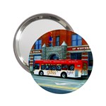 Double Decker Bus   Ave Hurley   Handbag Mirror (2.25 )