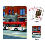 Double Decker Bus   Ave Hurley   Playing Cards Single Design
