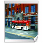 Double Decker Bus   Ave Hurley   Canvas 16  x 20  (Unframed)