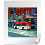 Double Decker Bus   Ave Hurley   Canvas 20  x 24  (Unframed)