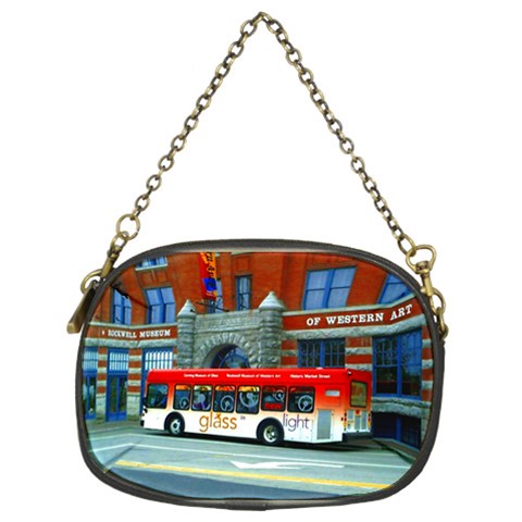 Double Decker Bus   Ave Hurley   Chain Purse (Two Sided)  from ZippyPress Front