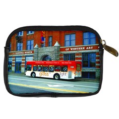Double Decker Bus   Ave Hurley   Digital Camera Leather Case from ZippyPress Back