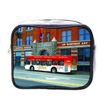 Double Decker Bus   Ave Hurley   Mini Travel Toiletry Bag (One Side)