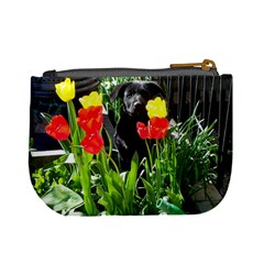 Black GSD Pup Coin Change Purse from ZippyPress Back