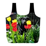 Black GSD Pup Reusable Bag (L)