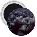 Through The Evening Clouds 3  Button Magnet