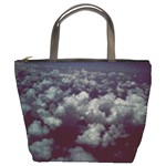 Through The Evening Clouds Bucket Handbag