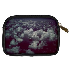 Through The Evening Clouds Digital Camera Leather Case from ZippyPress Back
