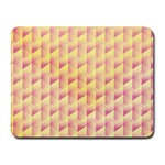 Geometric Pink & Yellow  Small Mouse Pad (Rectangle)