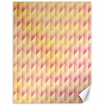 Geometric Pink & Yellow  Canvas 18  x 24  (Unframed)