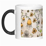 Yellow Whimsical Flowers  Morph Mug