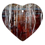 Automn Swamp Heart Ornament