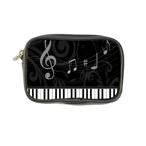 Whimsical Piano keys and music notes Coin Purse from ZippyPress Front