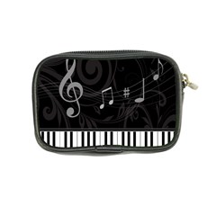 Whimsical Piano keys and music notes Coin Purse from ZippyPress Back