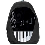 Whimsical Piano keys and music notes Backpack Bag
