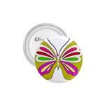 Color Butterfly  1.75  Button