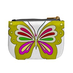 Color Butterfly  Coin Change Purse from ZippyPress Back