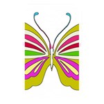 Color Butterfly  Memory Card Reader (Rectangular)