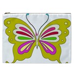 Color Butterfly  Cosmetic Bag (XXL)