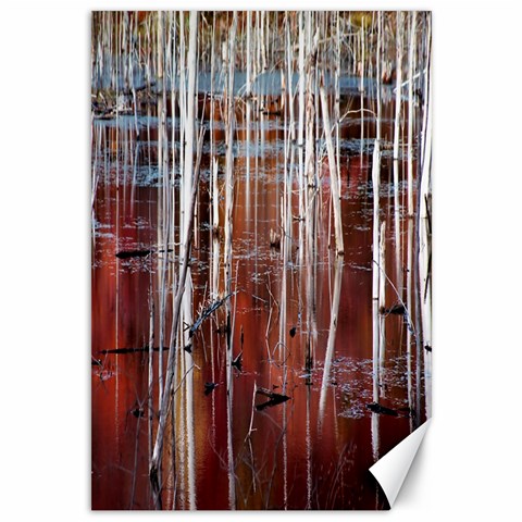 Swamp2 Filtered Canvas 12  x 18  (Unframed) from ZippyPress 11.88 x17.36  Canvas - 1