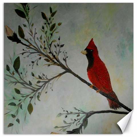 Sweet Red Cardinal Canvas 20  x 20  (Unframed) from ZippyPress 19 x19.27  Canvas - 1