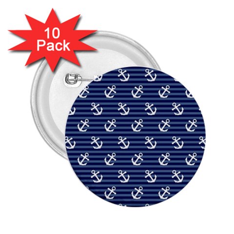 Boat Anchors 2.25  Button (10 pack) from ZippyPress Front