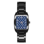 Boat Anchors Stainless Steel Barrel Watch