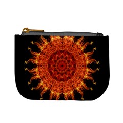 Flaming Sun Coin Change Purse from ZippyPress Front