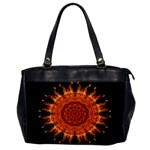 Flaming Sun Oversize Office Handbag (One Side)