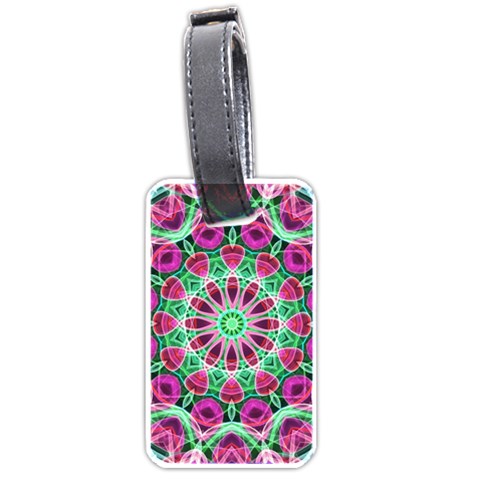 Flower Garden Luggage Tag (One Side) from ZippyPress Front
