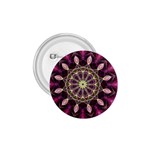 Purple Flower 1.75  Button