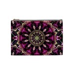 Purple Flower Cosmetic Bag (Medium)