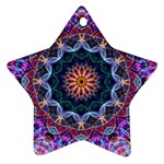 Purple Lotus Star Ornament