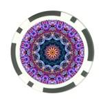 Purple Lotus Poker Chip