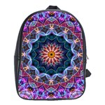 Purple Lotus School Bag (XL)
