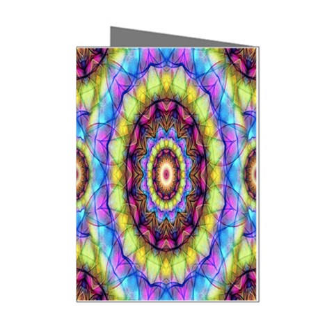 Rainbow Glass Mini Greeting Card (8 Pack) from ZippyPress Left