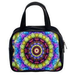 Rainbow Glass Classic Handbag (Two Sides) from ZippyPress Front