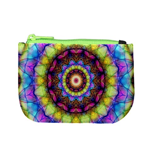 Rainbow Glass Coin Change Purse from ZippyPress Front