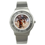 Pretty Pony Stainless Steel Watch (Slim)