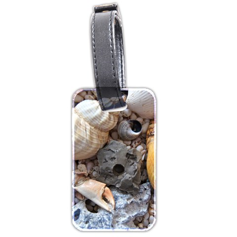 Beach Treasures Luggage Tag (Two Sides) from ZippyPress Front