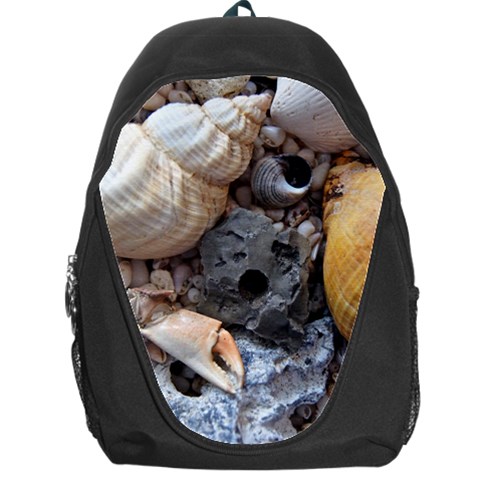 Beach Treasures Backpack Bag from ZippyPress Front