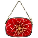 Red Dahila Chain Purse (Two Sided) 