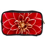 Red Dahila Travel Toiletry Bag (Two Sides)