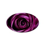 Deep Purple Rose Sticker (Oval)