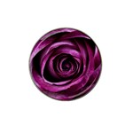Deep Purple Rose Golf Ball Marker (for Hat Clip)